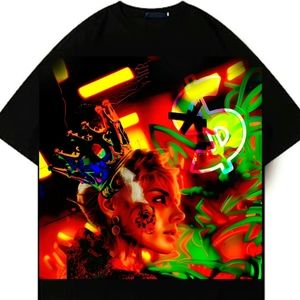 Custom DTG streetwear tee shirt